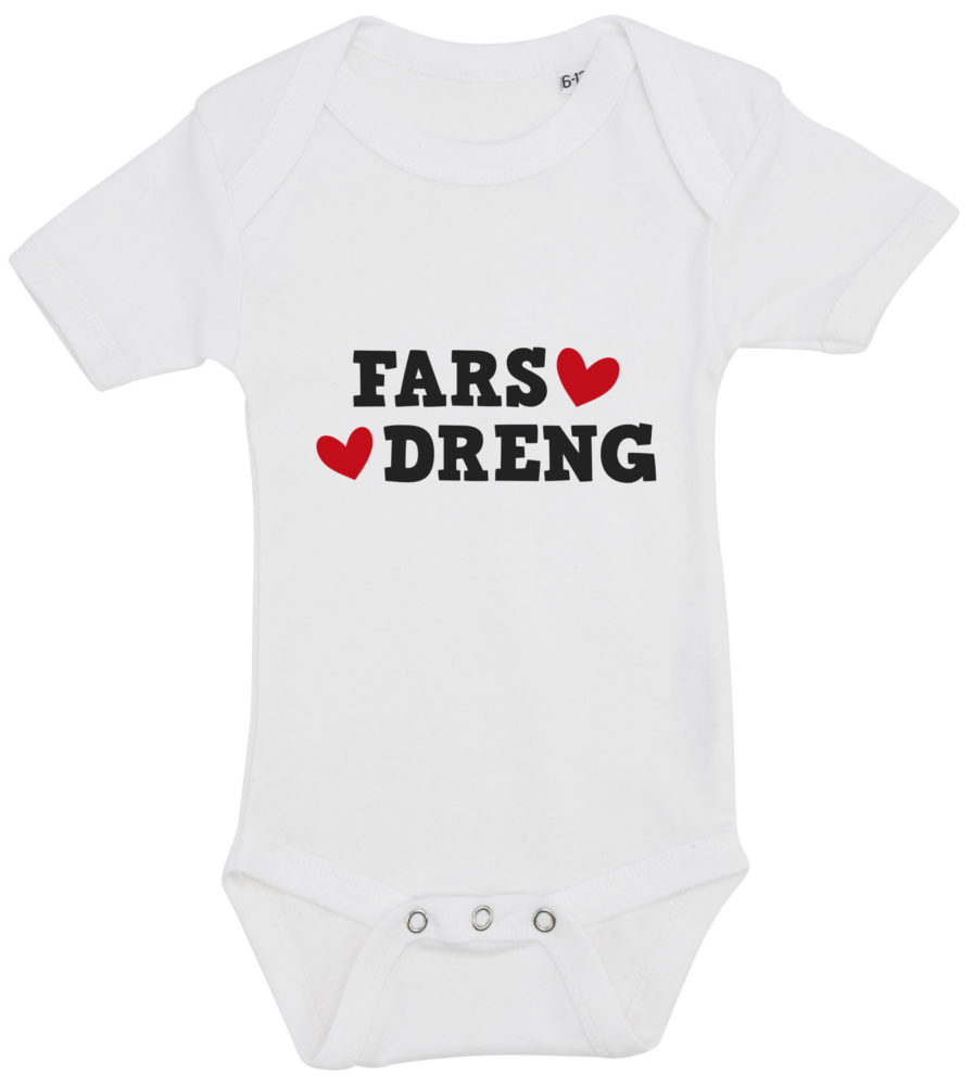 ledsager ulækkert Forberedende navn Baby bodystocking - Fars Dreng
