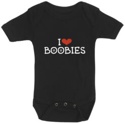 baby bodystocking i love boobies sort