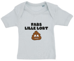 baby t-shirt fars lille lort blaa