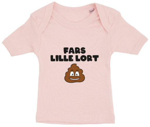 baby t-shirt fars lille lort lyseroed